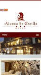 Mobile Screenshot of hotelalonsodeercilla.cl